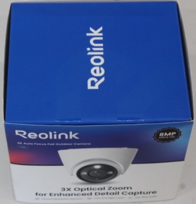 SALE OUT. Reolink P434 4K Security IP Camera with Color Night Vision, White | Reolink | 4K Security IP Camera with Color Night Vision | P434 | 23 month(s) | Dome | 8 MP | 2.8-8mm/F1.6 | IP66 | H.265 | MicroSD, max. 256 GB | UNPACKED, WITHOUT PROTECTIVE FI