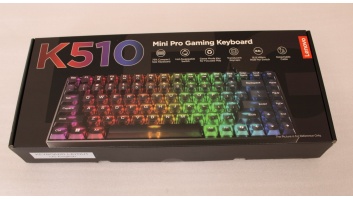 SALE OUT. Lenovo Legion K510 Mini Pro | Gaming Keyboard | Wired | US English | DEMO