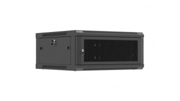 Lanberg Wall mounted installation cabinet 19" 4U 600X600 | WF01-6604-23B | Black
