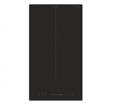 Candy Hob | CTP32SC/E1 | Induction | Number of burners/cooking zones 2 | Touch | Timer | Black