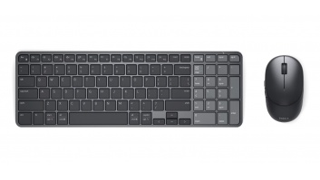 Dell Pro 7 Rechargeable Compact Keyboard and Mouse - KM746 - US International (QWERTY)