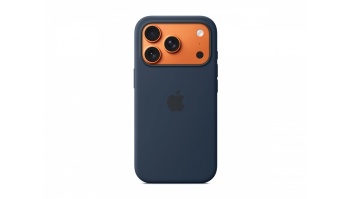 Apple iPhone 17 Pro Silicone Case with MagSafe – Midnight | Apple