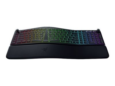 Razer Pro Type Ergo | Keyboard | Wireless | US | Bluetooth | Scissor-switch membrane