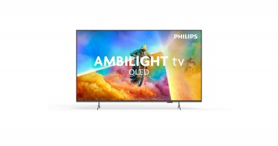 Philips QLED Ambilight TV | 65PQS8501/12 | 65 | Smart TV | Titan OS | 4K UHD | Black