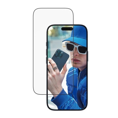 PanzerGlass Screen protector | Apple | iPhone 17 Pro | Glass | Transparent | Ultra-Wide Fit w. EasyAligner