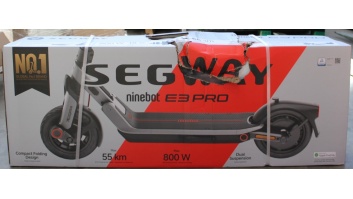 SALE OUT. Ninebot by Segway eKickScooter E3 Pro E | Segway E3 Pro E | eKickScooter | 800 W | Up to 25 km/h | 10 " | 24 month(s) | Silver and Gray | DAMAGED PACKAGING