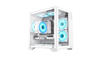Gamemax Case | INFINITY MINI WH | M-ATX