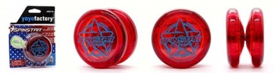 YoYoFactory YO-YO SPINSTRAR iesācējiem/ar iemaņām, sarkans