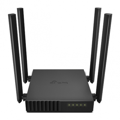 TP-LINK | Dual Band Router | Archer C54 | 802.11ac | 300+867 Mbit/s | 10/100 Mbit/s | Ethernet LAN (RJ-45) ports 4 | Mesh Support No | MU-MiMO Yes | No mobile broadband | Antenna type 4xFixed