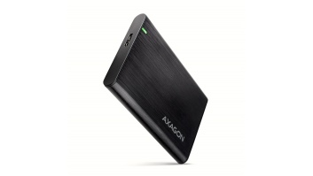 AXAGON Screwless aluminum USB 3.2 Gen 1 - SATA 6G external box for 2.5" SSD/HDD | EE25-A6M