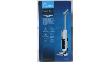 SALE OUT. | Midea Cordless Vacuum Cleaner | X10 Wet and Dry | 220 W | 22.2 V | Operating time (max) 35 min | Black | Warranty 24 month(s) | DAMAGED PACKAGING, USED, DIRTY, SCRATCHED AND WET ITEM. WRONG SN ON PACKAGING