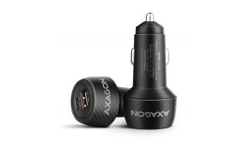 AXAGON Car charger 48W, USB-A + USB-C, PD3.0/PPS/QC4+/SFC | PWC-PQ48