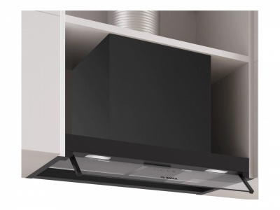Bosch DBB65CC60 Built-in Extractor Hood, B, Width 60 cm, Max extraction power 582 m3/h, Matte Black | Bosch