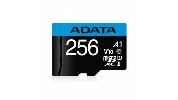 MEMORY MICRO SDXC 256GB W/AD./AUSDX256GUICL10A1-RA1 ADATA
