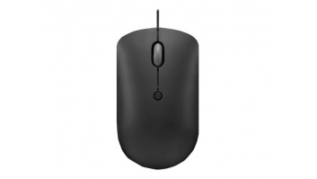 Lenovo | Compact Mouse | 400 | Wired | USB-C | Raven black