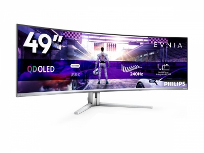 Philips | Gaming Monitor | 49M2C8900/00 | 48.9 " | 32:9 | 240 Hz | 0.03 ms | 5120 x 1440 pixels | 450 cd/m² | HDMI ports quantity 2