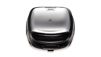 TEFAL | Sandwich Maker | SW341D12 Snack Time | 700 W | Number of plates 2 | Stainless Steel/Black
