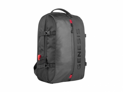Genesis | Laptop Backpack | Pallad 410 | Backpack | Shoulder strap | Black