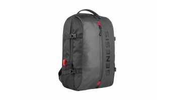 Genesis | Laptop Backpack | Pallad 410 | Backpack | Shoulder strap | Black