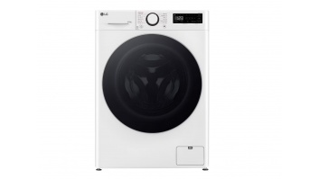 LG | Washing machine with dryer | F2DR508S1W | Energy efficiency class A-10%/E | Front loading | Washing capacity 8 kg | 1200 RPM | Depth 48 cm | Width 60 cm | Display | LED | Drying system | Drying capacity 5 kg | Steam function | White