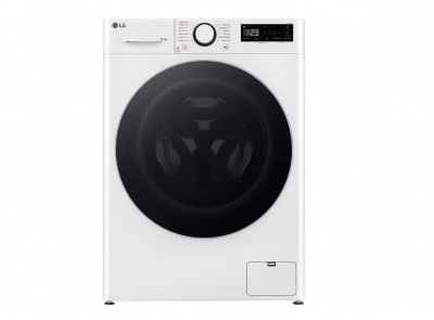 LG | Washing machine with dryer | F2DR508S1W | Energy efficiency class A-10%/E | Front loading | Washing capacity 8 kg | 1200 RPM | Depth 48 cm | Width 60 cm | Display | LED | Drying system | Drying capacity 5 kg | Steam function | White