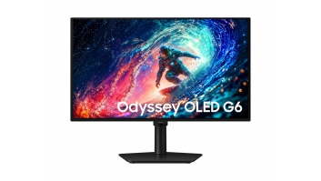 Samsung | Odyssey OLED G6 G61SH | 27 " | OLED | QHD | 16:9 | 240 Hz | 0.03 ms | 2560 x 1440 pixels | 200 cd/m² | HDMI ports quantity 1 | Black