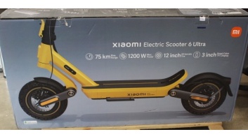 SALE OUT. Xiaomi Electric Scooter 6 Ultra GL | Xiaomi 24 month(s) | USED, DIRTY AND SCRATCHED ONE SIDE
