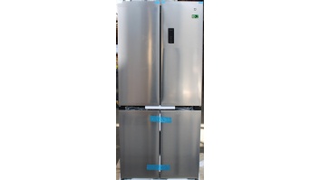 SALE OUT. Xiaomi Mijia Refrigerator Cross Door 502L EU | Energy efficiency class E | Free standing | Side by Side | Height 191.2 cm | No Frost system | Fridge net capacity 326 L | Freezer net capacity 176 L | 37 dB | Brushed Silver | DAMAGED PACKAGING, RE