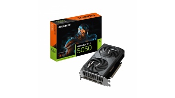 Graphics Card|GIGABYTE|NVIDIA GeForce RTX 5050|8 GB|GDDR6|128 bit|PCIE 5.0 16x|GPU 2587 MHz|Dual Slot Fansink|GV-N5050WF2OC-8GD1.0