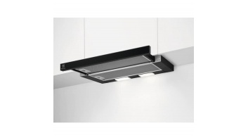 Electrolux izvelkams tvaika nosūcējs, 60 cm, C, melns