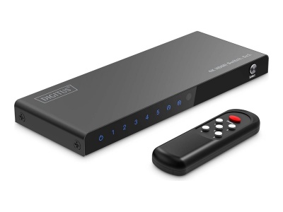 Digitus 8K HDMI Switch, 5x1 | DS-55334 | Black