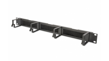 Digitus Cable Management Panel with Brush Entries for 483 mm (19") Cabinets, 1U | DN-97663