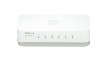 D-Link | 5-Port Fast Ethernet Easy Desktop Switch | GO-SW-5E/E