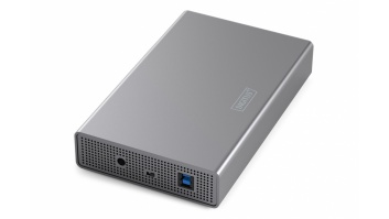 Digitus USB 3.0 hard disk enclosure, 3.5", SATA, 16TB, aluminum | DA-71106-1