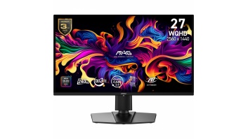 Monitor|MSI|26.5 "|2560 x 1440 pixels|Wide Quad HD|Native aspect ratio 16:9|QD-OLED|Flat|MAG274QPQD-OLEDX24