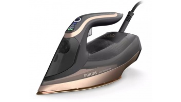 PHILIPS 8000 sērijas Tvaika gludeklis,3000W, melns