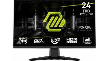 LCD Monitor|MSI|MAG 242F|23.8"|Gaming|Matte|Panel IPS|1920x1080|16:9|200Hz|0.5 ms|Colour Black|MAG242F