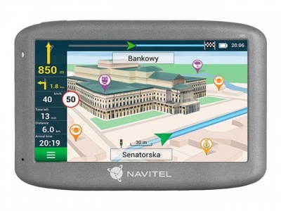 Navitel | E505 Magnetic | GPS (satellite) | 480 x 272 pixels | Maps included