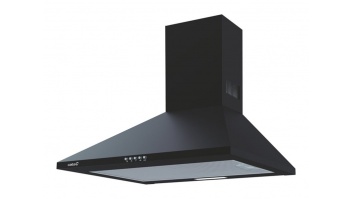 CATA | Hood | OMEGA 600 BK | Wall mounted | Energy efficiency class C | Width 60 cm | 645 m³/h | Mechanical | LED | Black