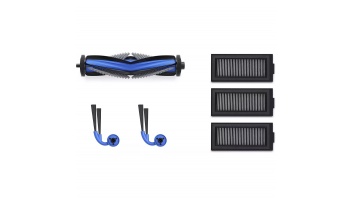 Ecovacs DKT060223 DEEBOT X11 Service Kit Antibacterial Filter x3, Anti-Tangle Side Brush x2, Anti-Tangle Main Brush x1