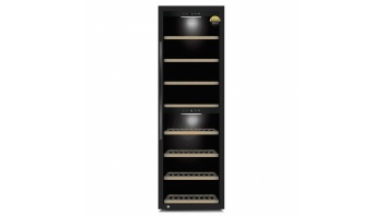 Caso | Smart Wine Cooler | WineExclusive 180 | Energy efficiency class G | Showcase | Free standing | Bottles capacity 180 bottles | Cooling type Compressor technology | Black