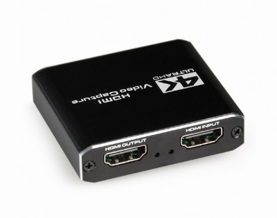 Gembird | USB HDMI grabber, 4K, pass-through HDMI | UHG-4K2-01