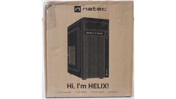 SALE OUT. | Natec | PC Case | Helix Matx | Black | Mini Tower | DAMAGED PACKAGING