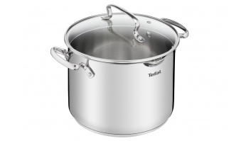 TEFAL | Pot | G7197955 Duetto+ | 6.1 L | Stainless steel | Dishwasher proof | Lid included | Stainless steel