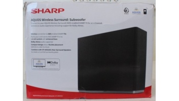 SALE OUT. Sharp AQUOS Wireless Surround Subwoofer | Sharp | AQUOS Surround Subwoofer | CP-AWS0101 | Wi-Fi | DAMAGED PACKAGING
