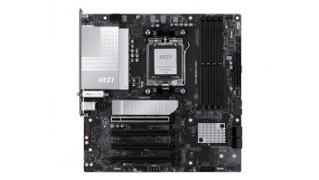 MSI PRO B850M-P WIFI | Processor family AMD B850 | Processor socket AM5 | DDR5 | Supported hard disk drive interfaces SATA, M.2 | Number of SATA connectors 4