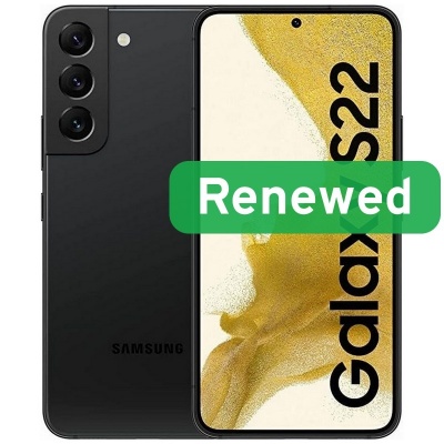 Samsung Renewed Grade C | Samsung Galaxy S22 | Phantom Black | 6.1 " | 256 GB | 5G | Android