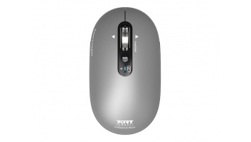 PORT CONNECT Mouse | PURE MAC | Wireless | Bluetooth | Gris clair
