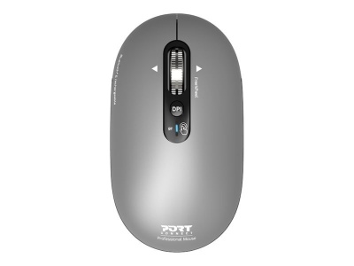 PORT CONNECT Mouse | PURE MAC | Wireless | Bluetooth | Gris clair