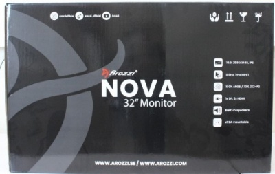 SALE OUT. Arozzi Nova 32" IPS, 180Hz, Computer Monitor - Forest Green | Arozzi | Nova | 32 " | IPS | QHD | 16:9 | 180 Hz | 1 ms | 2560 x 1440 pixels | 300 cd/m² | HDMI ports quantity 2 | Forest Green | Warranty 24 month(s) | DEMO